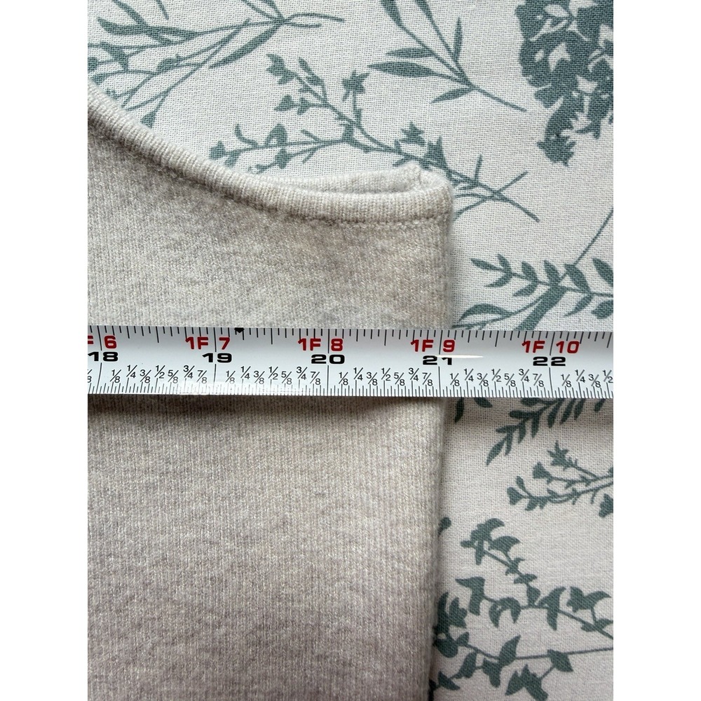 Terra & Sky 1X 2 Piece Knit Vest Wide Leg Pants Set Neutral Boho Chic Loungewear - Picture 5 of 11